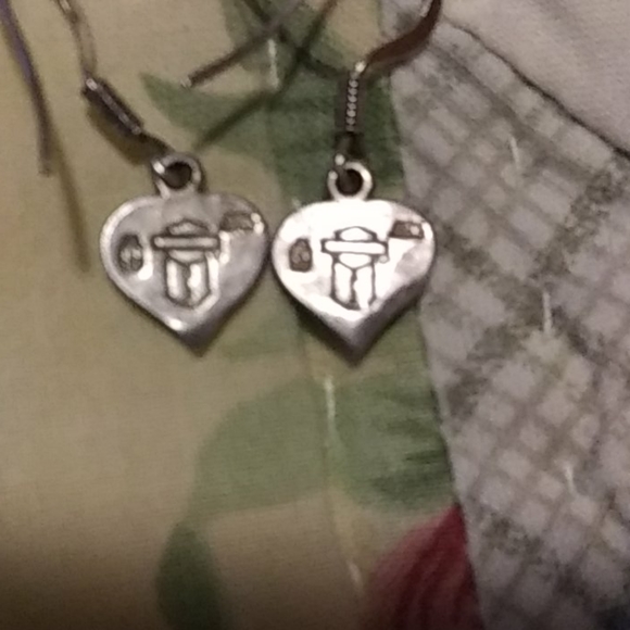 Harley- Davidson Earrings an pins - Picture 3 of 4